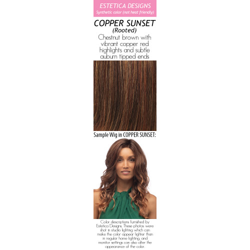  
Color choices: COPPER SUNSET (Rooted)